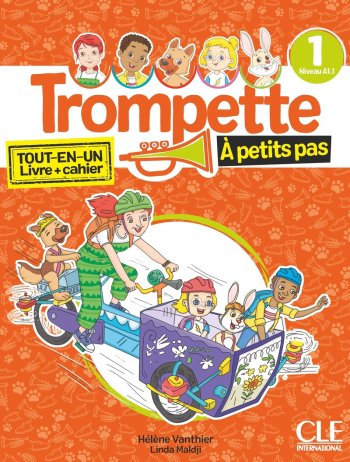 Trompette a petits pas 1 (A1.1) - Livre de l'eleve + Cahier + Audio telechargeable en ligne