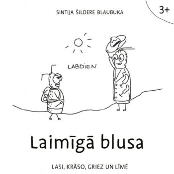 Laimīgā blusa. Lasi, krāso, griez un līmē