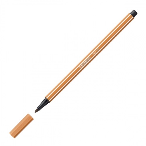 Flomasters STABILO Pen 68 |1mm| tumši ohra