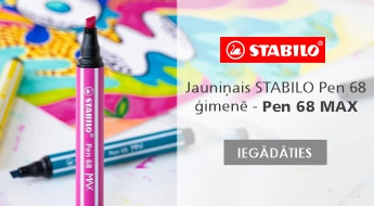 Jaunums STABILO Pen 68 ģimenē - Pen 68 MAX