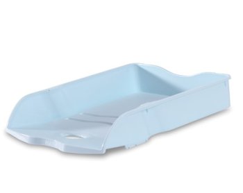 Dokumentu plaukts HAN Re-LOOP, DIN A4/C4, 100% Recycling PP, pastel zils