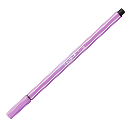 Flomasters STABILO Pen |1mm| gaiši violeta