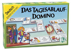 Deutsch spielend lernen - Das Tagesablauf-Domino
