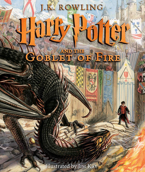Harry Potter and the Goblet of Fire 4: Illustrated Edition (hardback)
