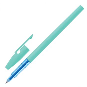 Lodīšu pildspalva STABILO Pastel LINER Tirkīza|0.38 mm| tinte zila