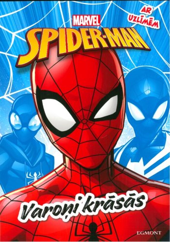 Spider- Man. Varoņi krāsās. Ar uzlīmēm