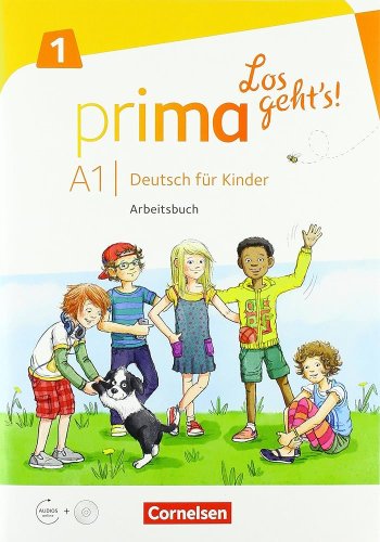 Prima - Los geht's! 1 Arbeitsbuch mit Audios online und Stickerbogen