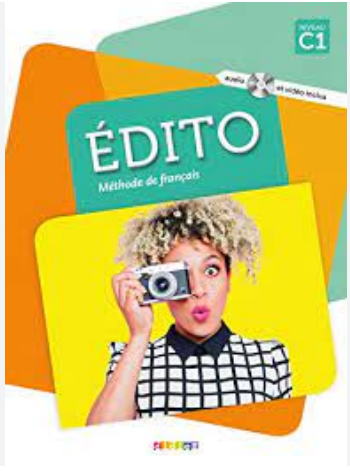 Edito C1 Livre eleve