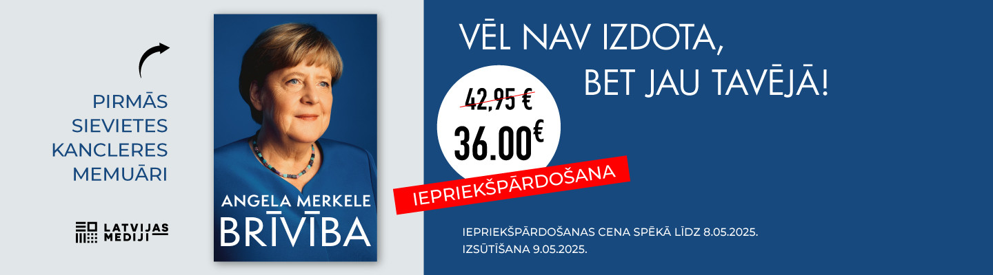 Angela Merkele ''Brīvība'' - iepriekšpārdošana GLOBUSS e-veikalā.