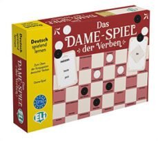 Deutsch spielend lernen -Das Dame - Spiel der Verben