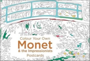 Colour Your Own Monet & the Impressionists Postcard Book