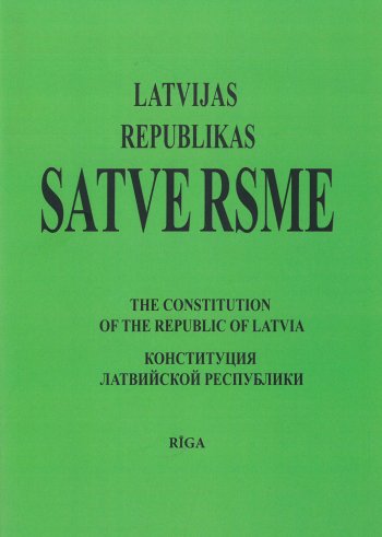 Latvijas Republikas Satversme ( LV.ENG. RU)