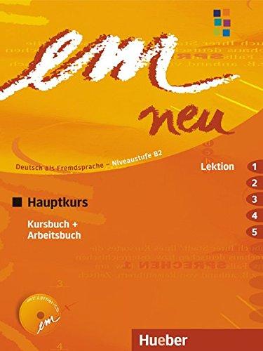em neu 2008 Hauptkurs Kursbuch + Arbeitsbuch, Lektion 1–5 mit Arbeitsbuch-Audio-CD