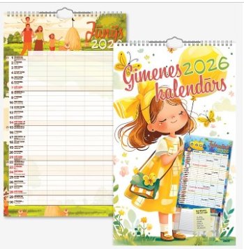 Kalendārs 2026. ģimenes