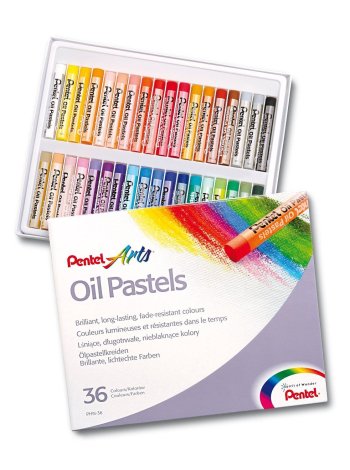 Eļļas krīt.OIL PASTELS 36-kr