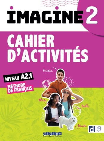 Imagine 2 (A2.1) – Cahier + CD mp3 + didierfle.app