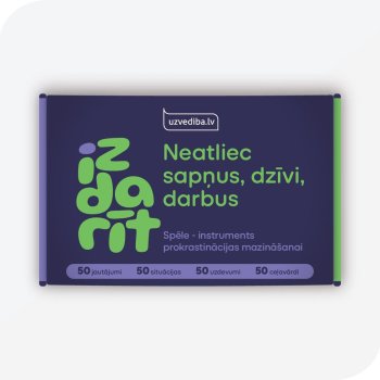 Spēle: "Izdarīt" prokrastinācijas mazināšanai