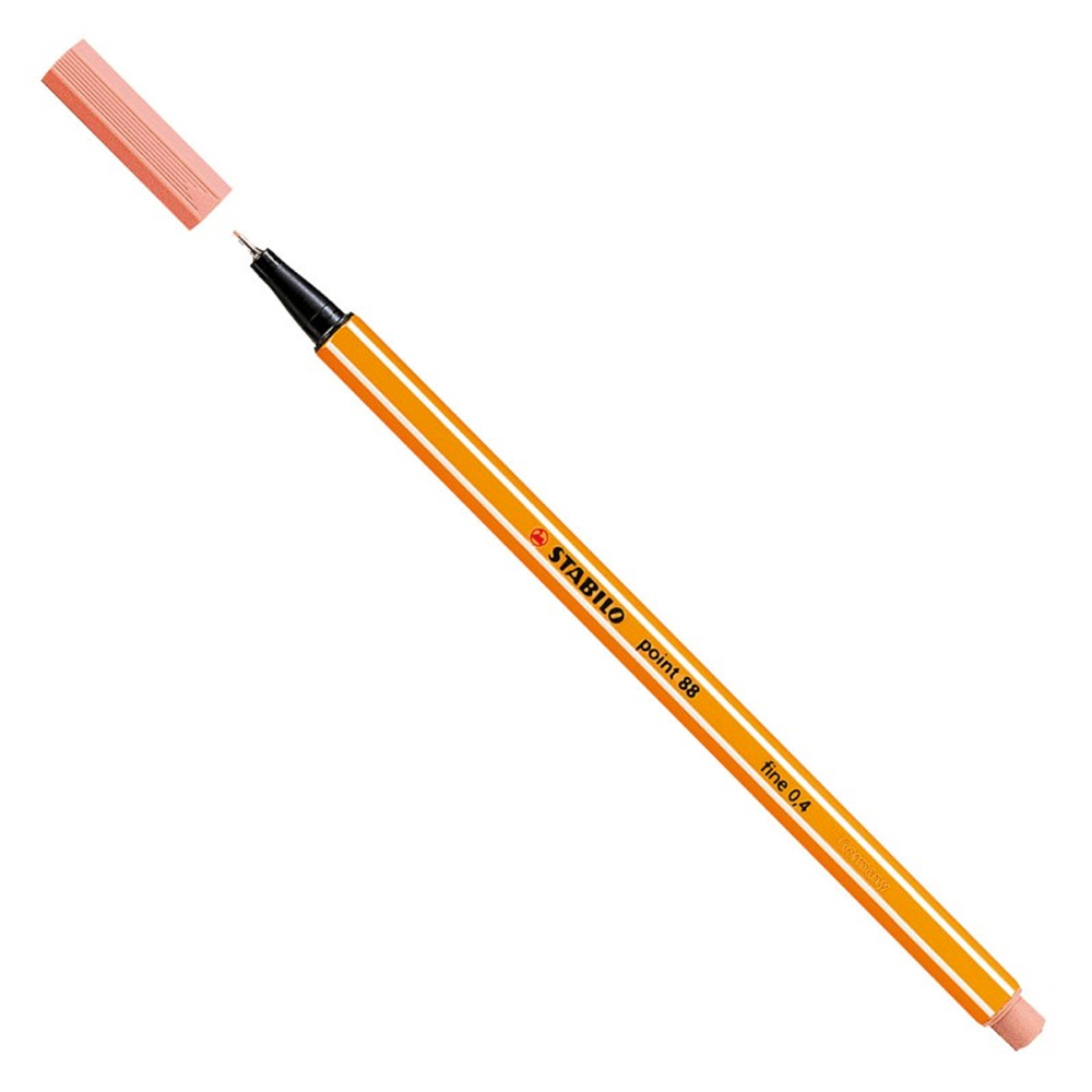 Tintes pildspalva STABILO POINT |0.4 mm|Aprikozes| 88/26