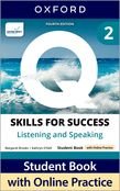 Q: Skills for Success 4th Ed 2 Listening and Speaking Student Book with iQ Online Practice
