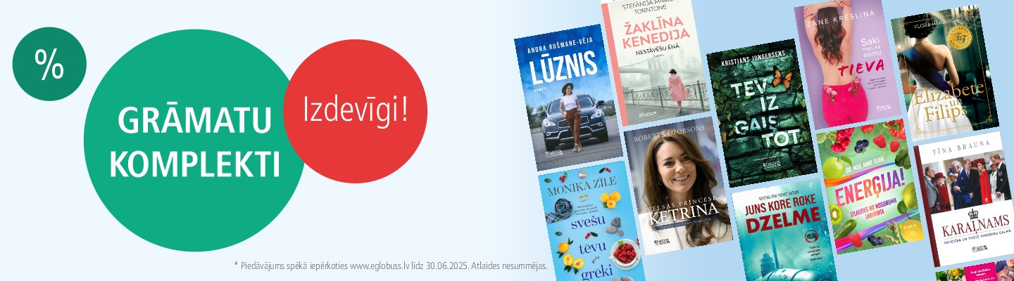 Grāmatu komplekti - izdevīgi!