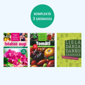 Komplekts. Istabas augi. Tomāti. Lielā dārza darbu grāmata