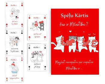 Spēļu kārtis Kas ir Mīlestība