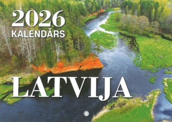 Kalendārs 2026 A5 Latvija