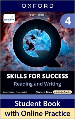 Q: Skills for Success 4th Ed 4 Reading and Writing Student Book with Online Practic