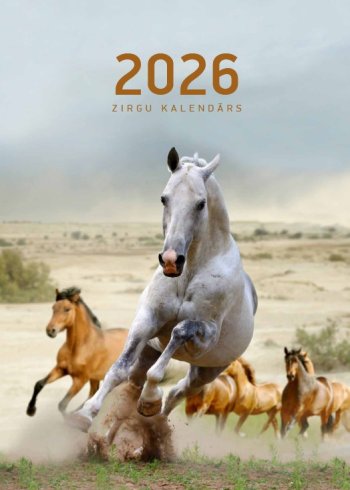 Kalendārs 2026  Zirgi A3