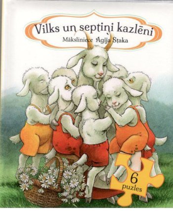Vilks un 7 kazlēni 6 puzles / Agita Staka