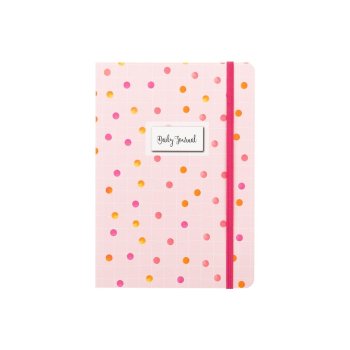 Klade A5 (14*20) ar gumiju, rūtiņu, 80 lpp, Daily journal