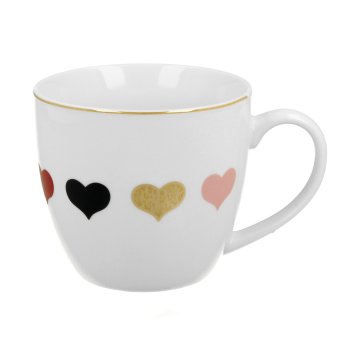Krūze 460 ML 4 Hearts