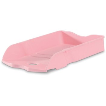 Dokumentu plaukts HAN Re-LOOP, DIN A4/C4, 100% Recycling PP, pastel rozā