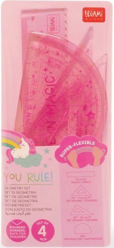 Lineālu komplekts - UNICORN