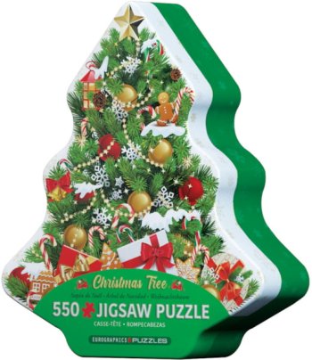 Puzle EuroGraphics, Christmas Tree, 550 gab