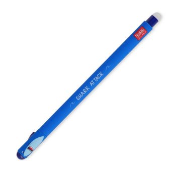Pildspalva ar dzēšgumiju, zila, Haizivs
