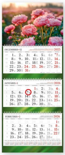 Trīsdaļīgais  kalendārs 2026