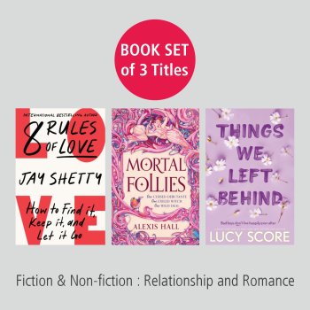 BOOK SET of 3 Titles : MIXED fiction&non-fiction : Relationship and Romance #1