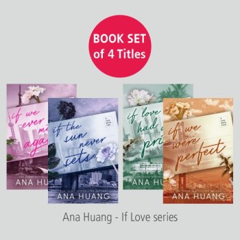 BOOK SET of 4 Titles : Ana Huang - If series