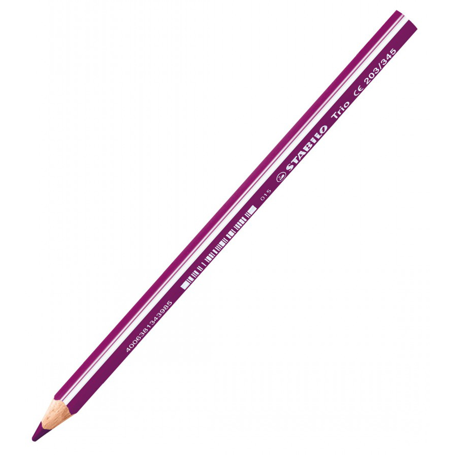 Krāsainais zīmulis STABILO TRIO THICK | violeti sarkans