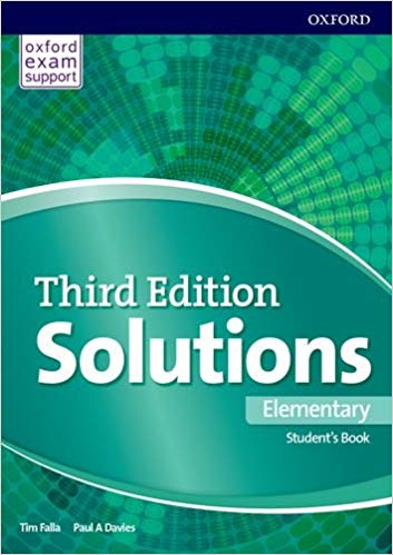 Solutions (3rd Edition) Elementary Student's Book