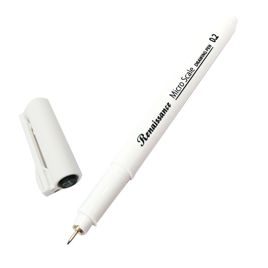 Pildspalva Micro Scale 0.2mm Reaissance