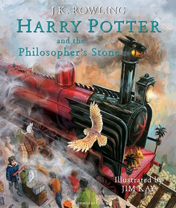 Harry Potter and the Philosopher's Stone 1: Illustrated Edition (hardback)