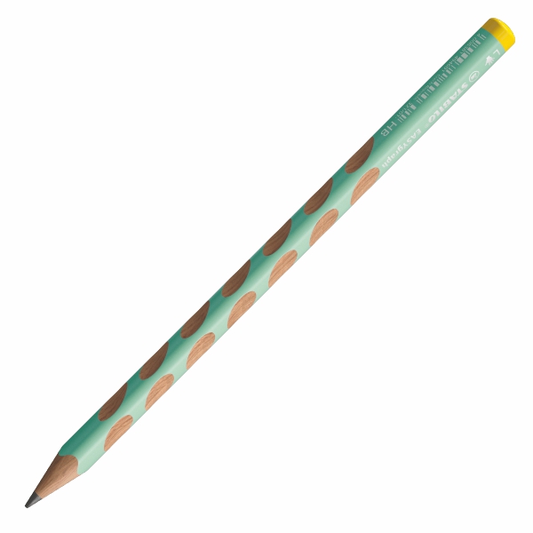 Zīmulis kreiļiem STABILO EASYgraph Pastel | HB zaļš