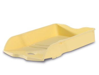 Dokumentu plaukts HAN Re-LOOP, DIN A4/C4, 100% Recycling PP, pastel dzeltens