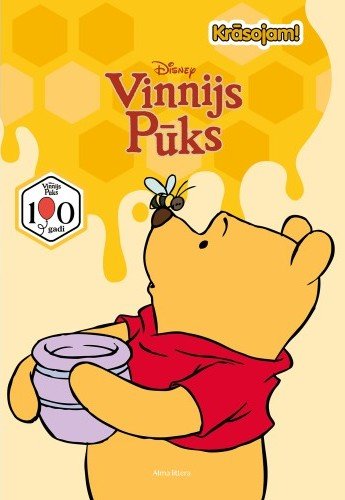 Vinnijs Pūks. Krāsojam!