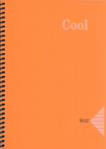 Klade A5/96lpp līniju ar spirāli | Cool
