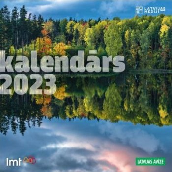 Kalendārs 2023 Latvijas avīze tradicionālais