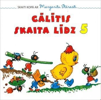 Cālītis skaita līdz 5 Cietlapu