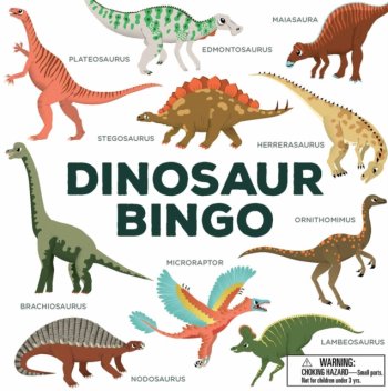 Dinosaur Bingo by Caroline Selmes